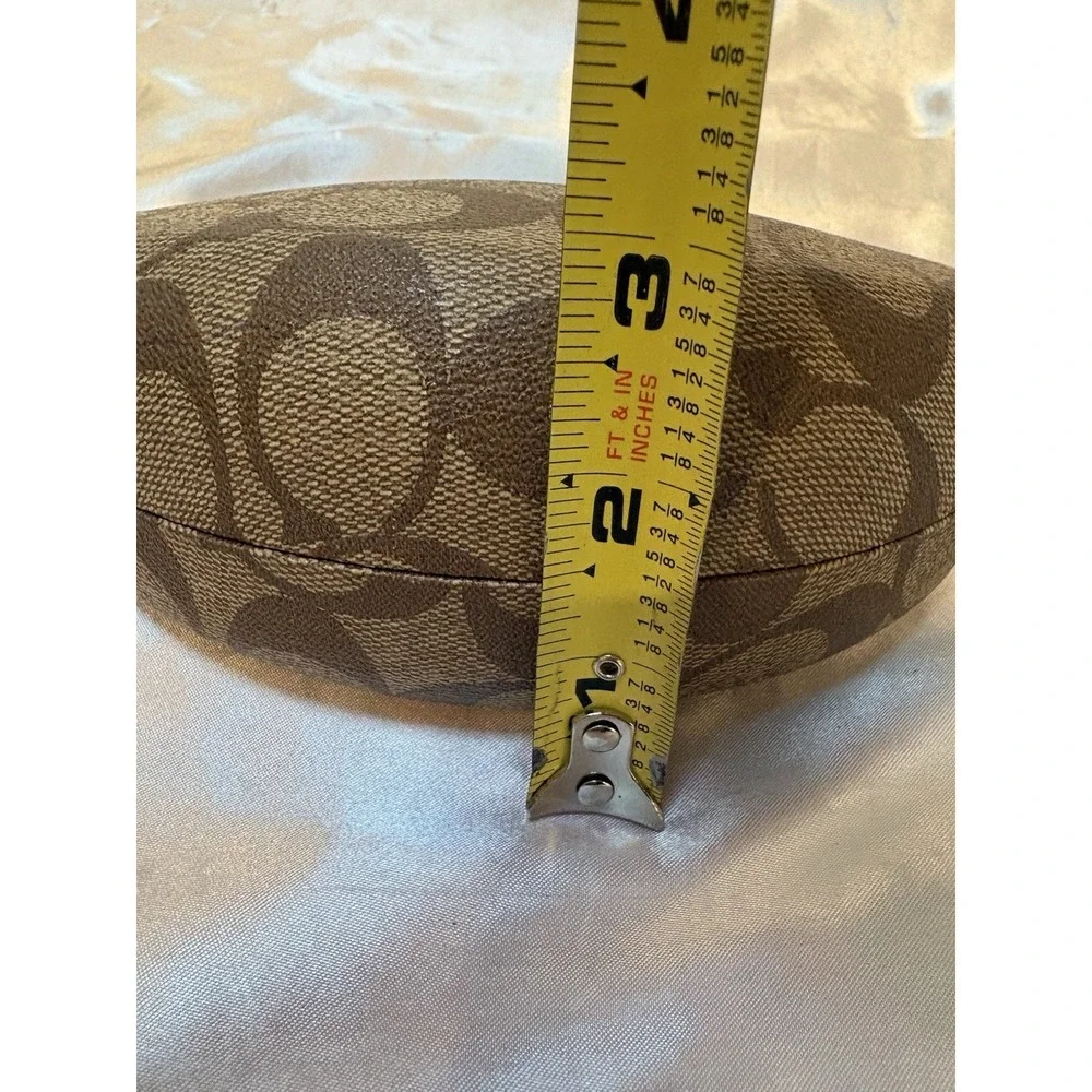 COACH C LOGO CLAM SHELL HARD CASE EYEGLASSES SUNGLASSES